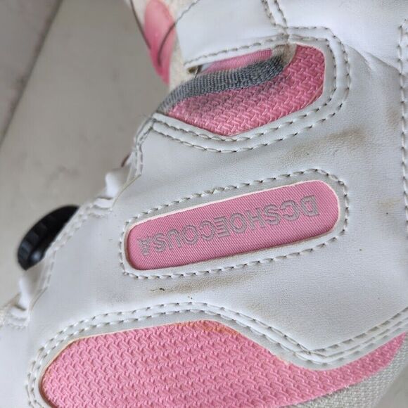 DC Shoe Co USA Girls 8L Snowboarding Boots Pink Tightening BOA Lacing System - Picture 8 of 9